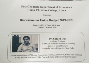 Discussion on Union Budget 2019-2020