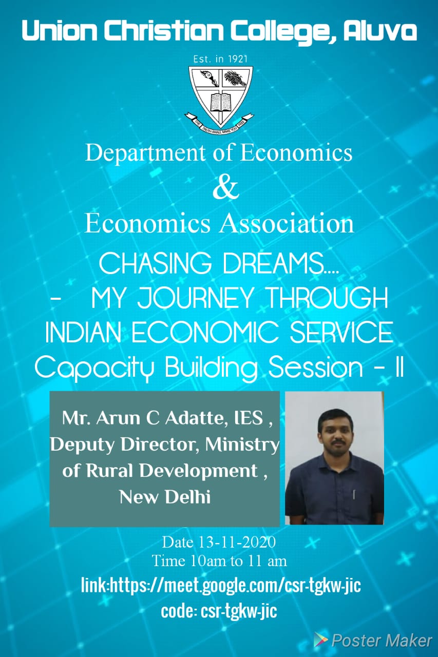CHASING DREAMS : MY JOURNEY THROUGH INDIAN ECONOMIC SERVICE