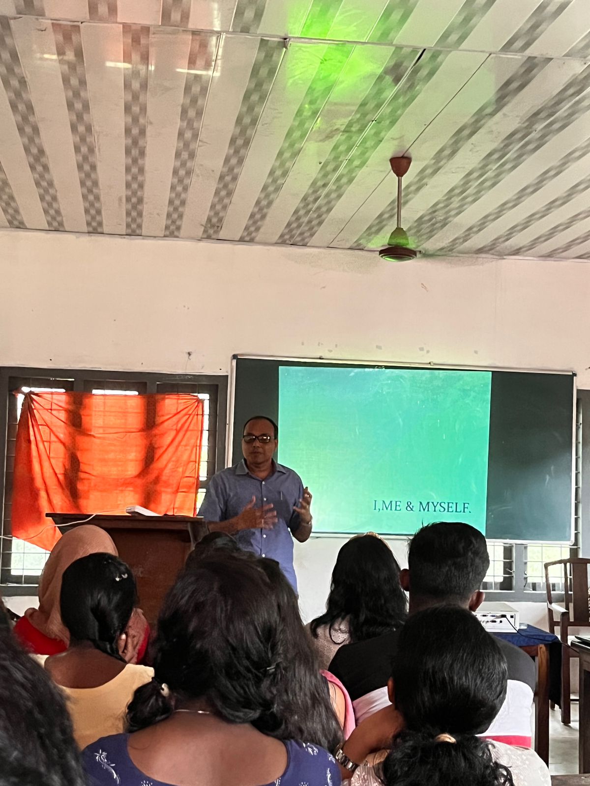 Orientation session : Motivating the Students