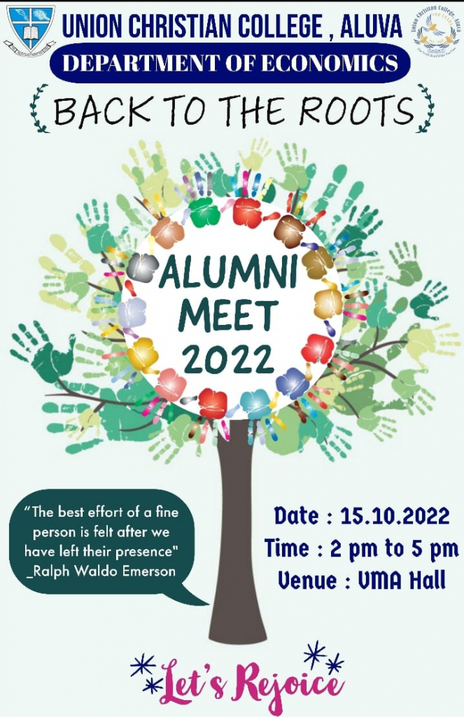 ECONOMICS ALUMNI MEET : BACK TO THE ROOTS