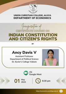 INAUGURAL SESSION OF VALUE ADDED COURSE