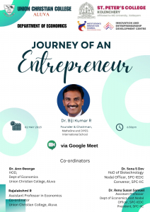 JOURNEY OF AN ENTREPRENEUR