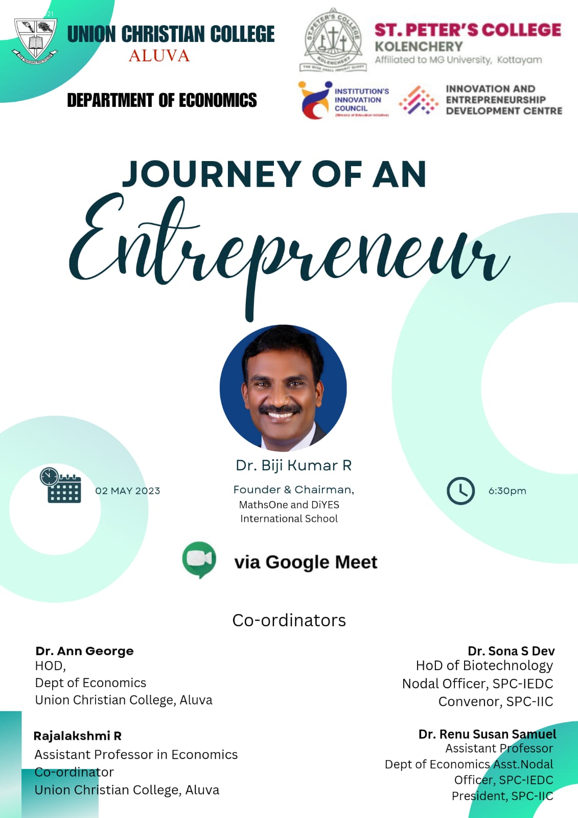 JOURNEY OF AN ENTREPRENEUR