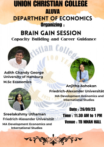 BRAIN GAIN SESSION: CAPACITY BUILDING AND CAREER GUIDANCE