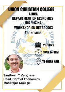 WORKSHOP ON HETERODOX ECONOMICS