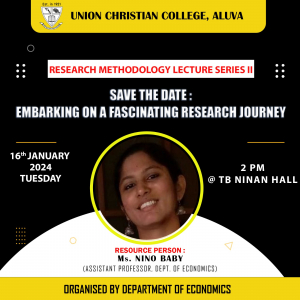 RESEARCH METHODOLOGY LECTURE SERIES :II