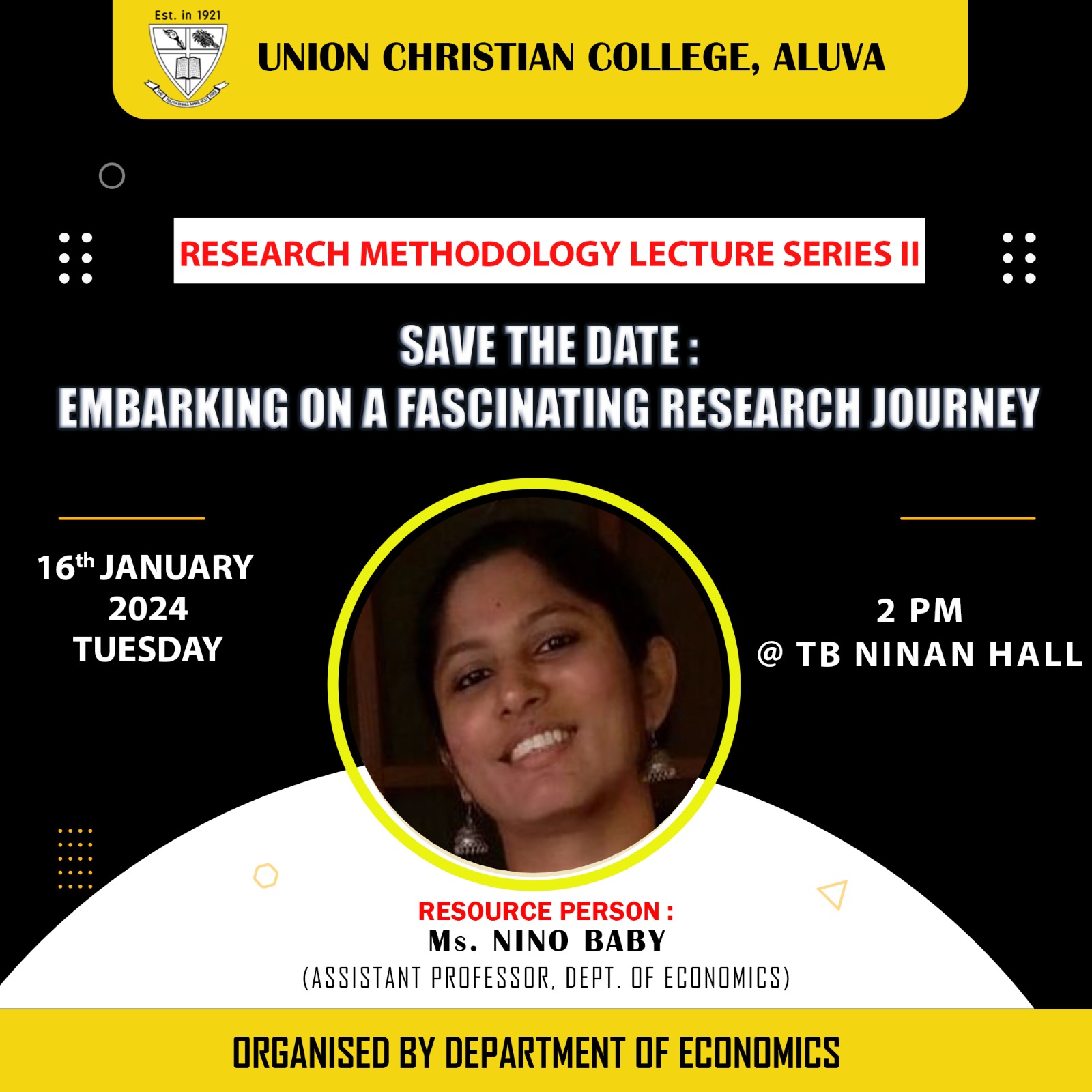 RESEARCH METHODOLOGY LECTURE SERIES :II