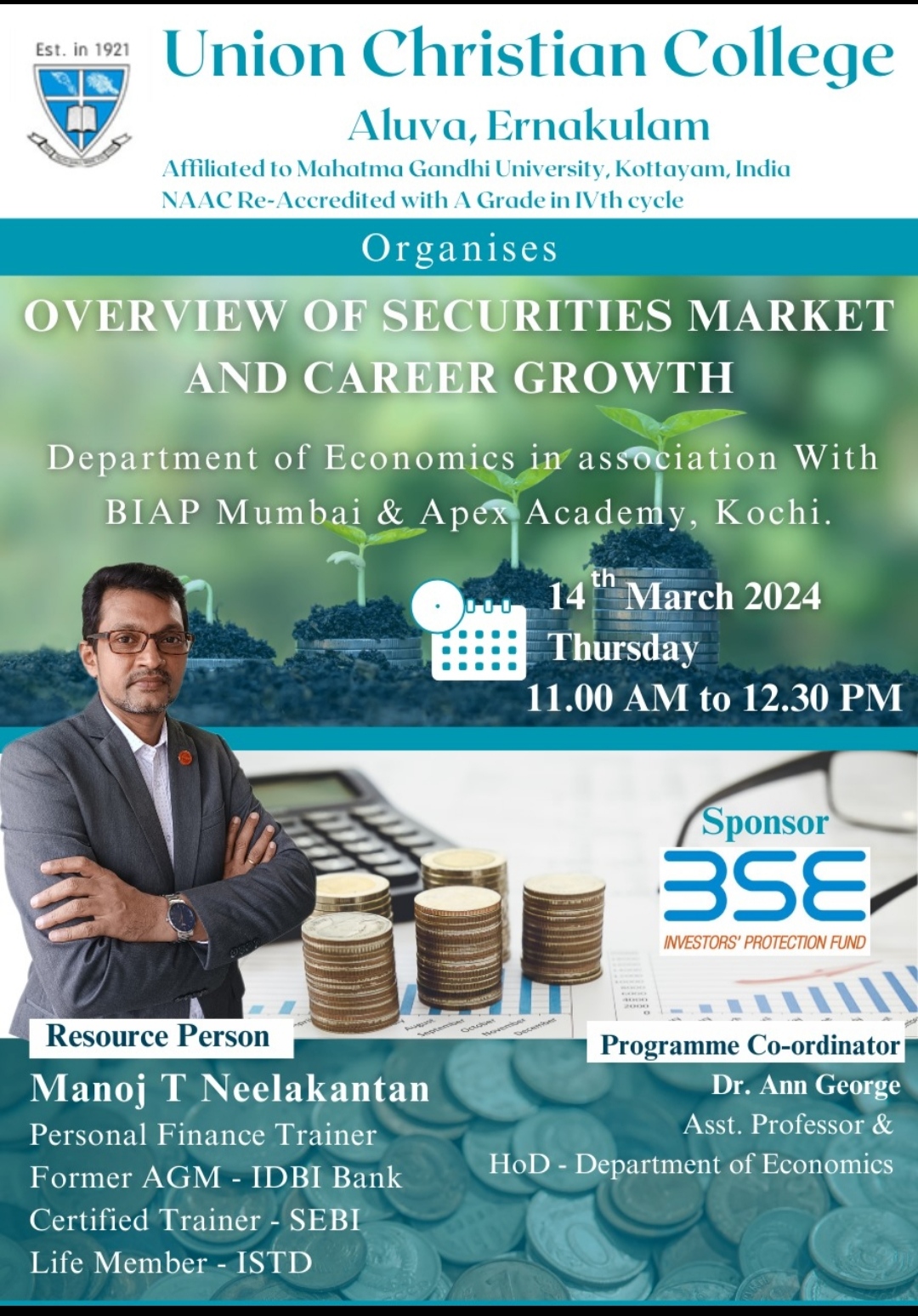 SECURITIES MARKET AND CAREER GROWTH