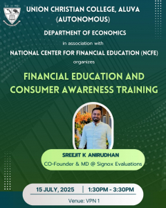 Financial Education and Consumer Awareness Training