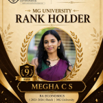 Congratulations to the UG Rank Holder