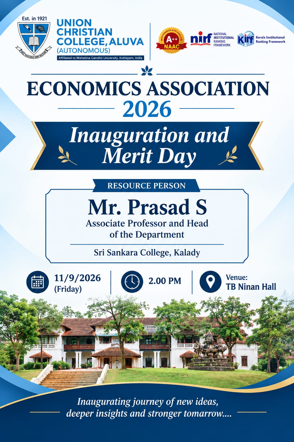 Association Inauguration and Merit Day